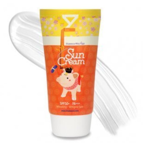 Elizavecca Milky Piggy Sun Cream SPF 50+ PA+++ солнцезащитный крем с коллагеном