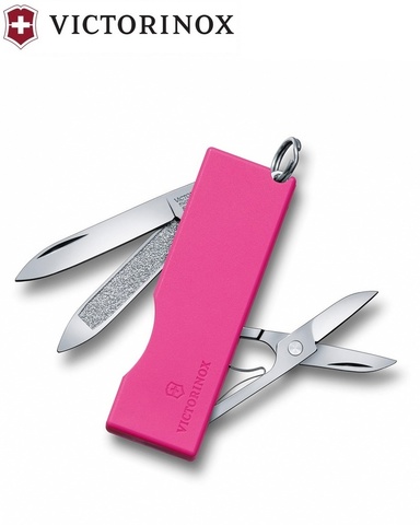 Нож-брелок Victorinox TOMO, 58 mm, Pink (0.6201.A5)