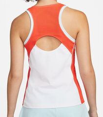 Женский теннисный топ Nike Court Dri-Fit Slam Tank - white/team orange/glacier blue/black