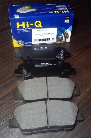 КОЛОДКИ ЗАДНИЕ SANTA FE II CM, SORENTO II XM