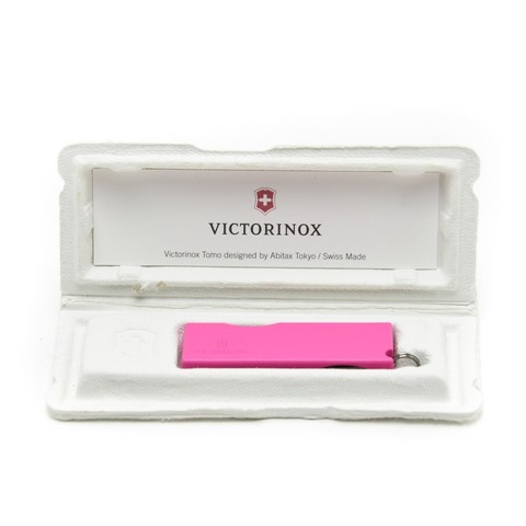 Нож-брелок Victorinox TOMO, 58 mm, Pink (0.6201.A5)