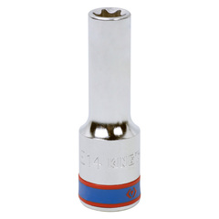KING TONY (427514M) Головка торцевая глубокая TORX Е-стандарт 1/2", E14