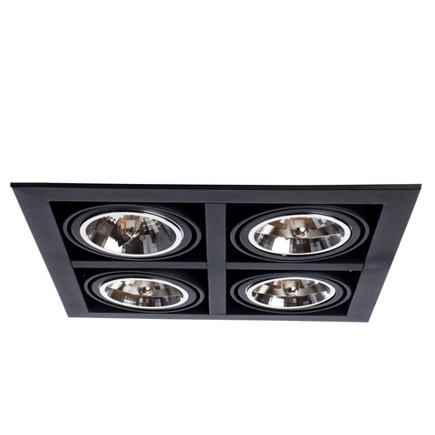 Встраиваемый светильник Arte Lamp Cardani grande A5935PL-4BK