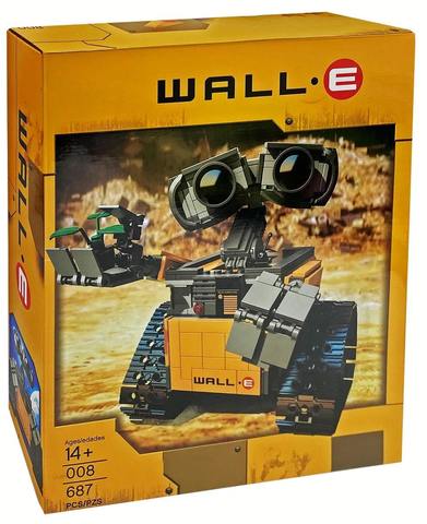 Конструктор Wall-E 307 ВАЛЛ-И, 687 дет. АРХИВ