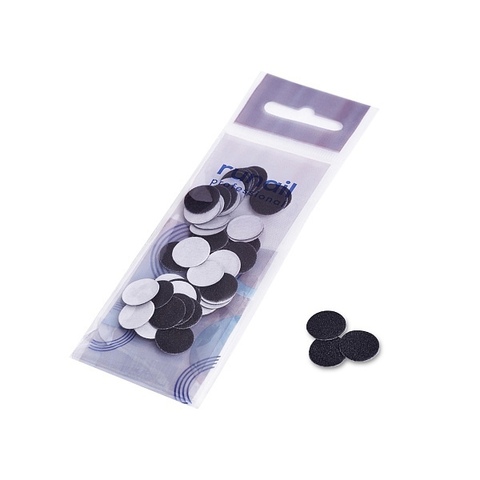 RuNail Сменные файлы (цвет черный) , размер S, 240 грит, 50 шт