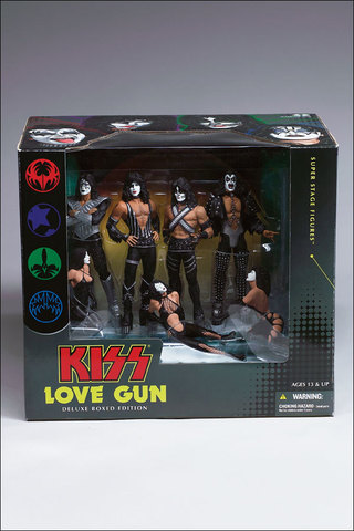 Kiss Love Gun Ficure Boxed Set