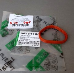 ПРОКЛАДКА КОЛЛЕКТОРА ВПУСКНОГО NEXIA N150, CRUZE, AVEO, LACETTI ДВИГАТЕЛЬ D3 (УСТ 4 ШТ) ROSTECO