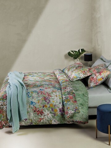 Постельное белье 2 спальное евро Mirabello Estate In Fiore V47 Verde