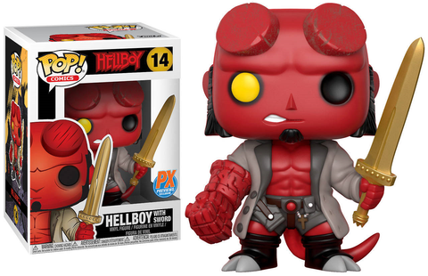 Funko POP! Hellboy: Hellboy with Sword (PX Exc) (14) (Б/У)