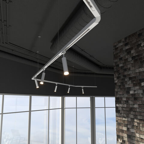 Гибкий коннектор для шинопровода Elektrostandard Track Rail WH Surface TRC-1-1-FLEX-WH