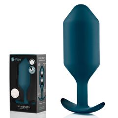 Бирюзовая пробка для ношения Snug Plug 6 - 18,5 см. - 