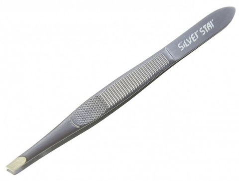 Пинцет косой АТ 9924 Silver Star