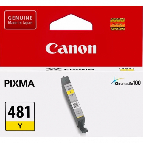 Картридж Canon CLI-481 Y/2100C001