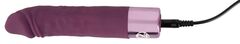 Фиолетовый вибратор-реалистик Realistic Vibe - 14,3 см. - 