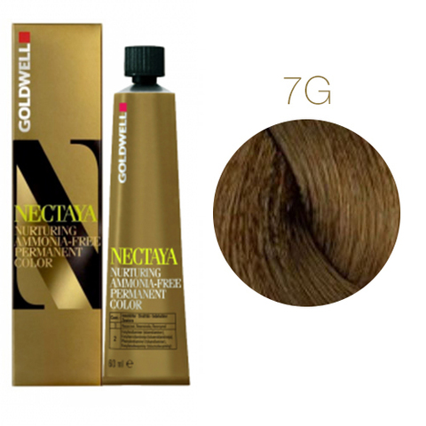 Goldwell Nectaya 7G (лесной орех) - Краска для волос