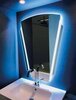 Cezares 45020 Зеркало со встроенной LED подсветкой, антизапотеванием, 700х250х920