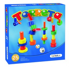 Развивающая игра "Башенки" ((Цвет: нет, Разм.:225 x 225 x 50 mm))