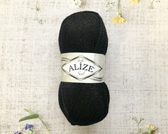 Пряжа ALIZE "Simli Sal". 60 черный
