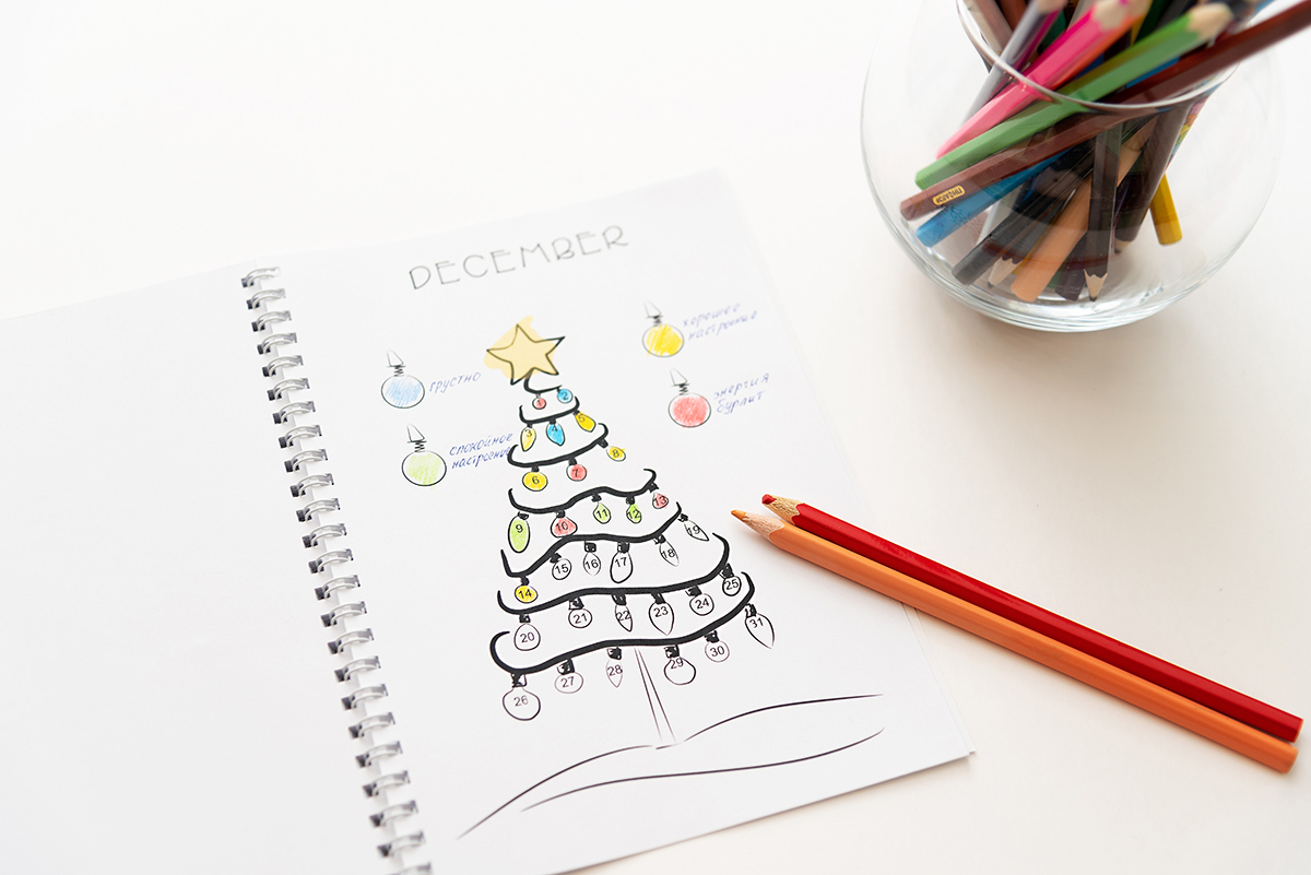 Ежедневник настроения "Mood tracker"