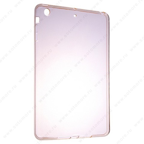Накладка силиконовая для Apple iPad Mini 3/ 2/ 1 золото