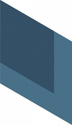 Wow Flow Diamond Decor Blue 14x24