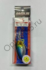 Воблер Rosy Down Raven DR 75F 75мм, 18гр, загл.2,0-3,0м