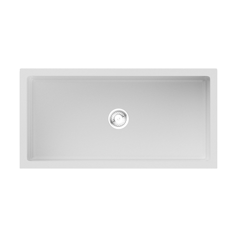 Omoikiri 4993260 Мойка Mikura 91-WH Glossy Natceramic/белый