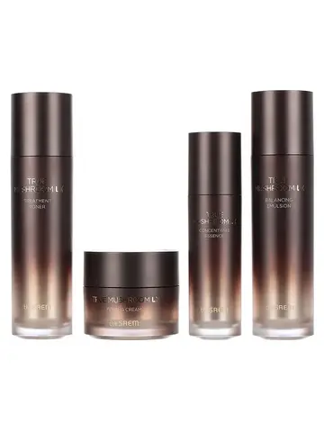 The Saem True Mushroom LX Skin Care 3 SET Набор уходовый антивозрастной (тонер, эссенция, эмульсия, крем)