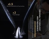 Пропеллер полимер+карбон складной TF 16x8 T-Motor Wing (лопасти и кок + хаб)