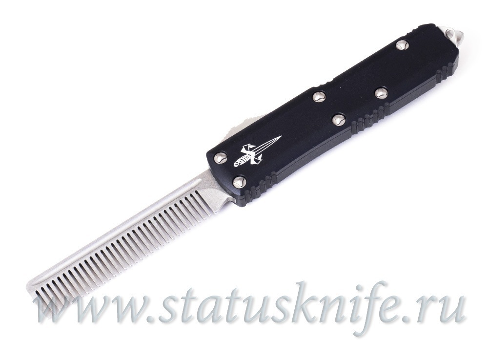 Microtech Tactical Beard Comb Stonewash Fine Tooth 17-4PH