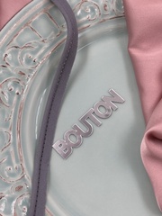 Кант декоративный серый хлопок