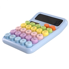 
          Калькулятор Alingar 12 разрядов, 158*125*18 мм, двойное питание, голубой, ААА батарея не комплекте