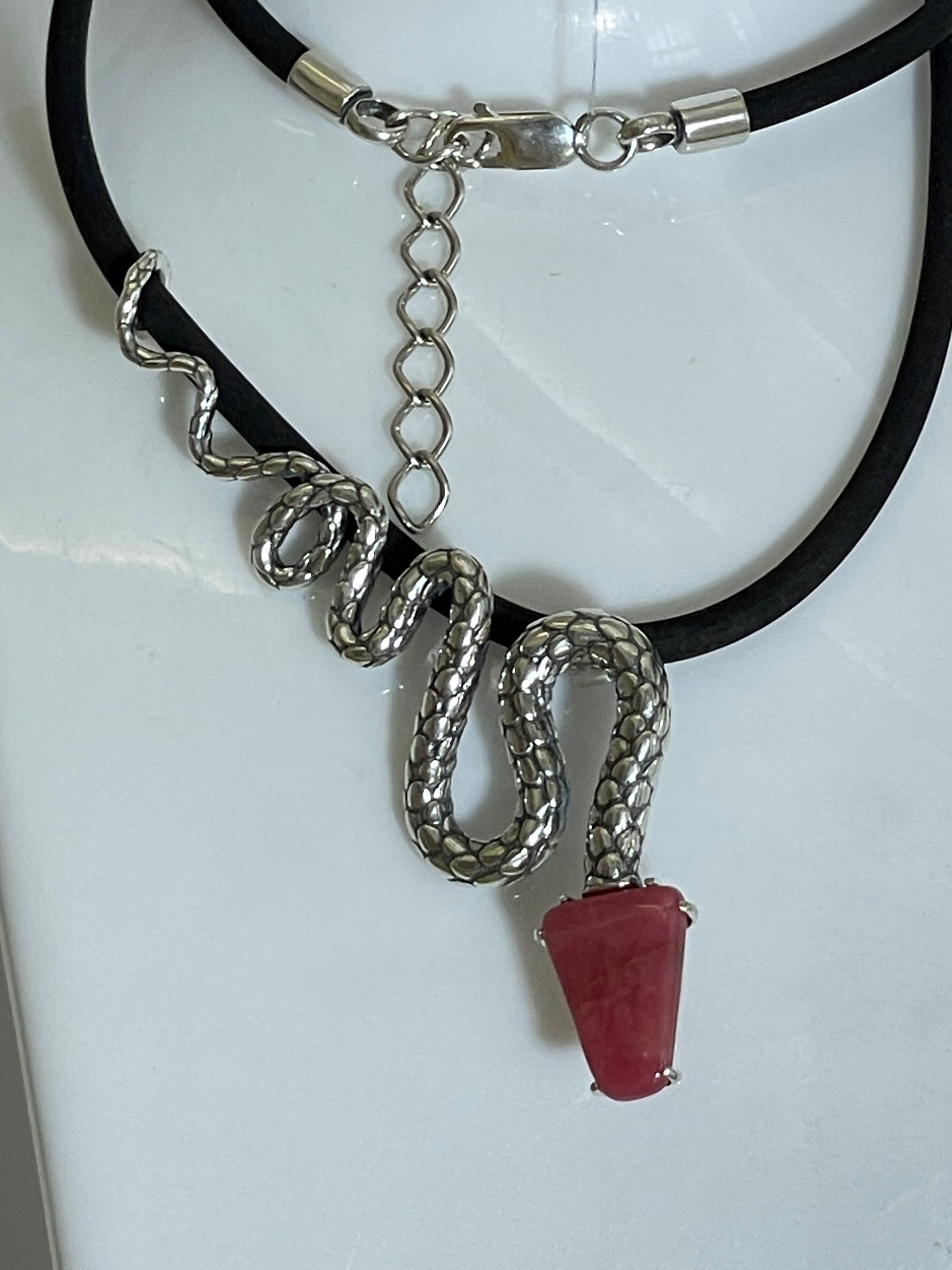 Мамба (серебряное колье)