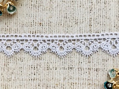 Кружево плетеное, ш. 2,5 см, белый