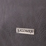 Сумка Саломея 278 македония серый + черный