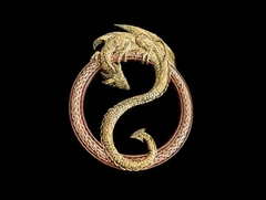 Силиконовый молд Дракон в круге ( Игра престолов)