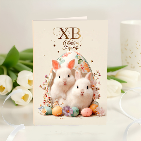 Открытка 4 шоколадки 