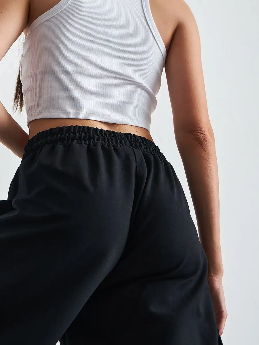 Брюки карго широкие