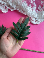 Ромашки полевые искусственные, ветка реалистичная, d цветочка - см, ветка 61 см.