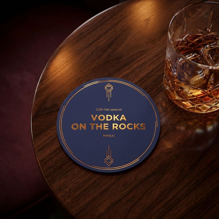 VODKA ON THE ROCKS
