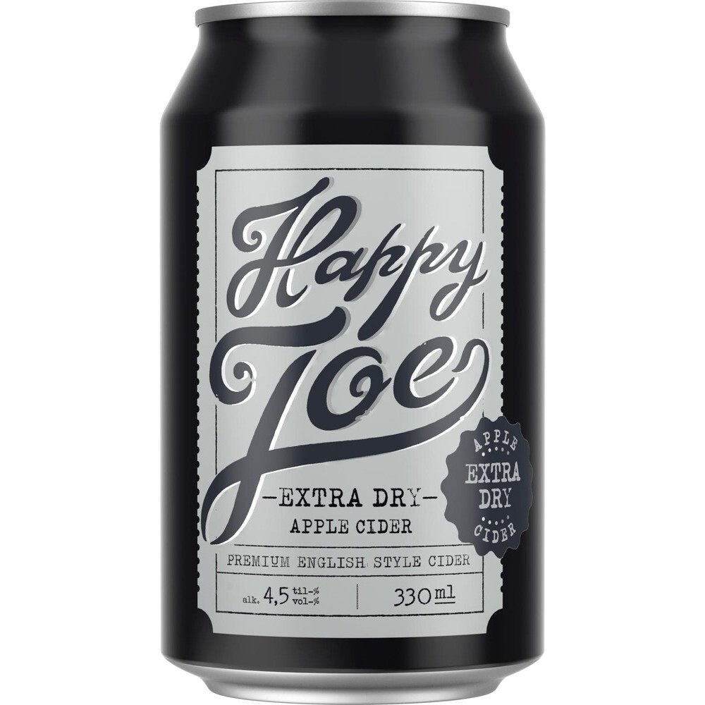 Яблочный сидр Happy Joe Extra Dry Apple Siideri 4,5% 0,33 L – купить за 643  ₽ с доставкой из Финляндии