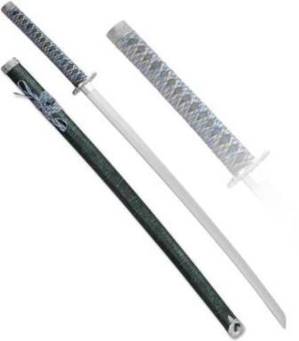 Меч самурайский. Ножны зеленый мрамор  D-50015-KA