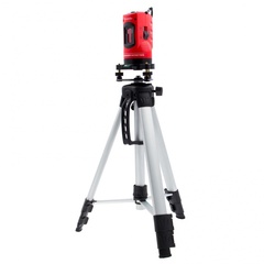 35033 Уровень лазерный самовыравнивающийся, 150 мм, штатив 1150 мм, набор в пластиковом кейсе Matrix