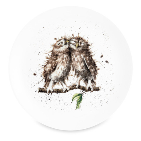 Тарелка закусочная 21см Royal Worcester Забавная фауна Сова