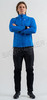 Элитная Тёплая Лыжная Куртка Noname Hybrid Jacket Warm 24 Victoria Blue