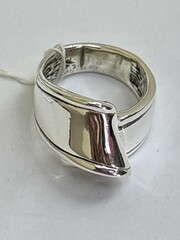 Лента атласная (кольцо из серебра)