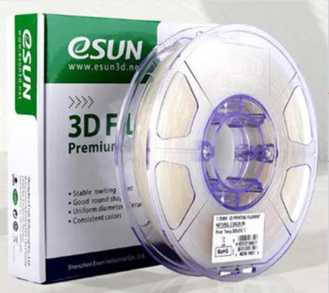 Катушка пластика ESUN e4D-1, 1.75 мм, 0.5 кг, натуральная