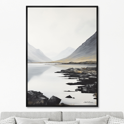 ArtNoMore - Репродукция картины на холсте Landscape collection, Calmness, No 1, 2024г.