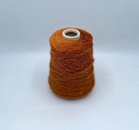 Бобинная пряжа (пр.Италия), art-Feather 150м/100гр.90%Кид Мохер, 10%Полиамид, цвет-Золотисто-коричневый арт.31400