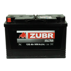 Аккумулятор ZUBR Professional (120Ah, 950A, L+) ZPT1201